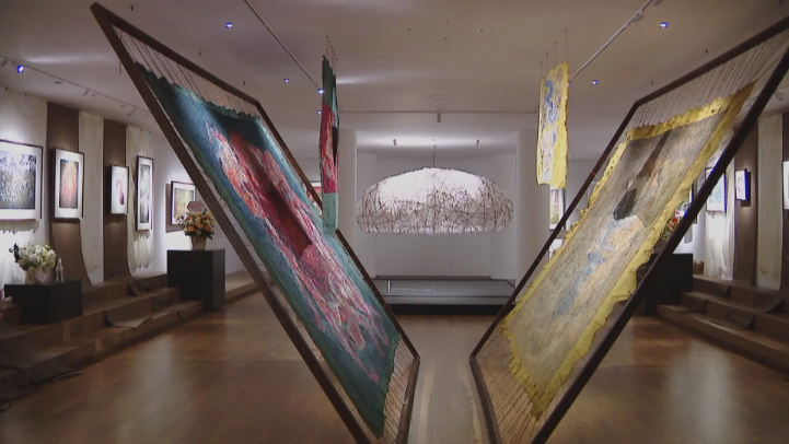 Đối thoại nghệ thuật trong triển lãm 'Sợi'